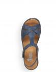 RIEKER sieviešu zilas sandales SANDALS