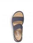 RIEKER sieviešu zilas sandales SANDALS
