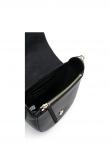 TOMMY HILFIGER sieviešu melna soma LIFE SADDLE BAG