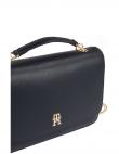 TOMMY HILFIGER sieviešu zila soma Timeless flap crossover