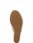 TOMMY HILFIGER sieviešu gaišas sandales Iconic elena wedge sandals