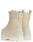 TOMMY HILFIGER sieviešu gaiši ikdienas apavi LACE UP ZIP BOOT MONOGRAM