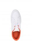 TOMMY HILFIGER sieviešu balti ikdienas apavi FEMININE SNEAKER WITH POP