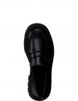 MARCO TOZZI sieviešu melni zempapēžu apavi LOAFERS