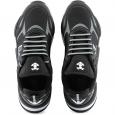 EA7 vīriešu melni ikdienas apavi Sneaker