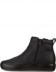 ECCO vīriešu melni zābaki ar siltinājumu Soft 7 trend booties