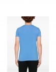 TOMMY HILFIGER vīriešu zils t-krekls ar īsām piedurknēm Stretch slim fit tee