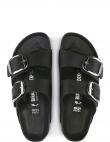 BIRKENSTOCK čības sievietēm, Melna, Arizona Big Buckle LEOI slippers