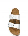 BIRKENSTOCK čības sievietēm, Sudraba, Arizona BF slippers