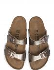 BIRKENSTOCK čības sievietēm, Krēmīga/Smilšu, Sydney BF slippers