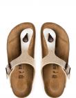 BIRKENSTOCK čības sievietēm, Balta, Gizeh BF slippers