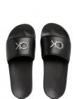 CALVIN KLEIN čības sievietēm, Melna, Pool slide relock