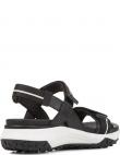 GEOX sandales sievietēm, Melna, Sorapis grip sandals