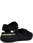 GEOX sandales sievietēm, Melna, Sorapis grip sandals