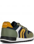 GEOX laisvalaikio batai berniukams, Zaļa, Alben sneakers