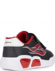GEOX laisvalaikio batai berniukams, Melna, Illuminus sneakers