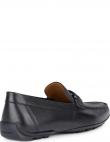 GEOX mokasinai vyrams, Melna, Kosmopolis grip moccasins