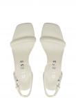GUESS augstpapēžu sandales sievietēm, Balta, Gelectra Sandals