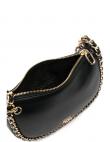 MICHAEL KORS plecu soma sievietēm, Melna, Sm bracelet pouchette