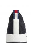 TOMMY JEANS ikdienas apavi vīriešiem, Melna, Elevated knitted leisure