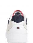 TOMMY HILFIGER ikdienas apavi vīriešiem, Balta, Basket core mix