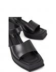 VAGABOND augstpapēžu sandales sievietēm, Melna, Hennie sandals