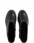 CALVIN KLEIN zābaki sievietēm, Melna, Flat ankle boot mono mix