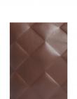 CALVIN KLEIN rokassomiņa sievietēm, Brūna, Diamond quilt medium shopper