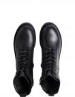 CALVIN KLEIN JEANS zābaki sievietēm, Melna, Combat boot zip