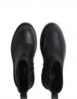 CALVIN KLEIN JEANS zābaki sievietēm, Melna, Flatform rainboot low
