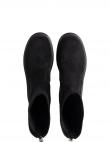 CALVIN KLEIN JEANS zābaki sievietēm, Melna, Flatform zip booties