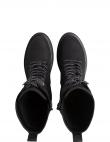 CALVIN KLEIN JEANS zābaki sievietēm, Melna, Flatform lace up boot