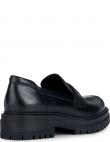 GEOX kurpes sievietēm, Melna, Iridea loafers
