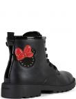 GEOX zābaki meitenēm, Melna, Casey booties