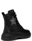 GEOX zābaki meitenēm, Melna, Kiddartah booties
