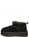 LA CONTE apsildāmi zābaki sievietēm, Melna, warm boots