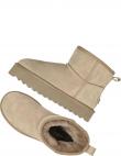MEXX apsildāmi zābaki sievietēm, Krēmīga/Smilšu, Jane wm booties