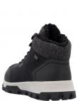RIEKER zābaki vīriešiem, Melna, Men's boots