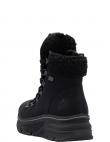 RIEKER zābaki sievietēm, Melna, Ladies mid height boots