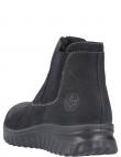 RIEKER zābaki sievietēm, Melna, Ladies mid height boots