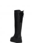 RIEKER garie zābaki sievietēm, Melna, Ladies' boots