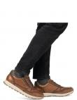RIEKER ikdienas apavi vīriešiem, Melna, Men's shoes