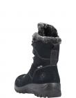 RIEKER garie zābaki sievietēm, Melna, Ladies mid height boots