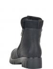 RIEKER zābaki sievietēm, Melna, Ladies mid height boots