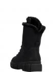 RIEKER zābaki sievietēm, Melna, Ladies mid height boots
