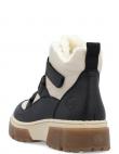 RIEKER zābaki sievietēm, Melna, Ladies mid height boots