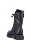 RIEKER zābaki sievietēm, Melna, Ladies mid height boots