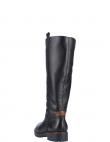RIEKER garie zābaki sievietēm, Melna, Ladies' boots