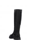 RIEKER garie zābaki sievietēm, Melna, Ladies' boots