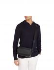 TOMMY HILFIGER plecu soma vīriešiem, Melna, Monogram reporter